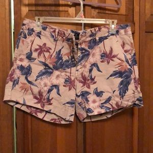 Floral print shorts